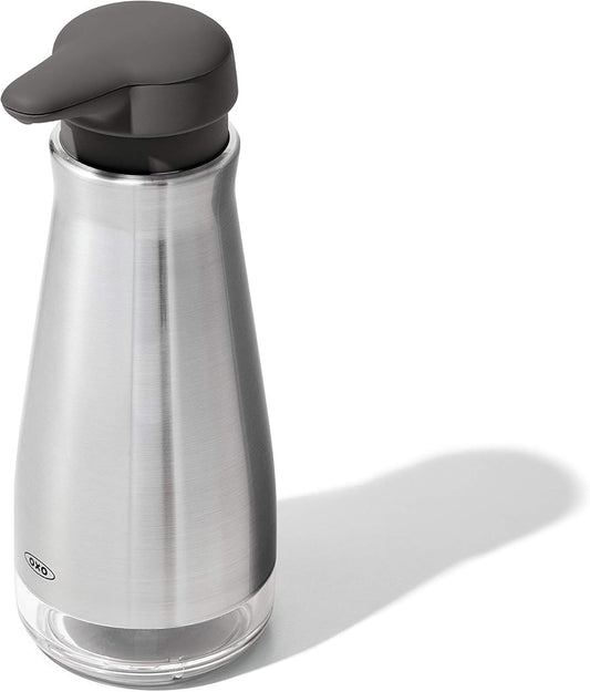 OXO Good Grips Stainless Steel Soap Dispenser. Kitchen and Bathroom Accessories
